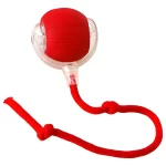 pelota interactiva con cuerda para mascotas