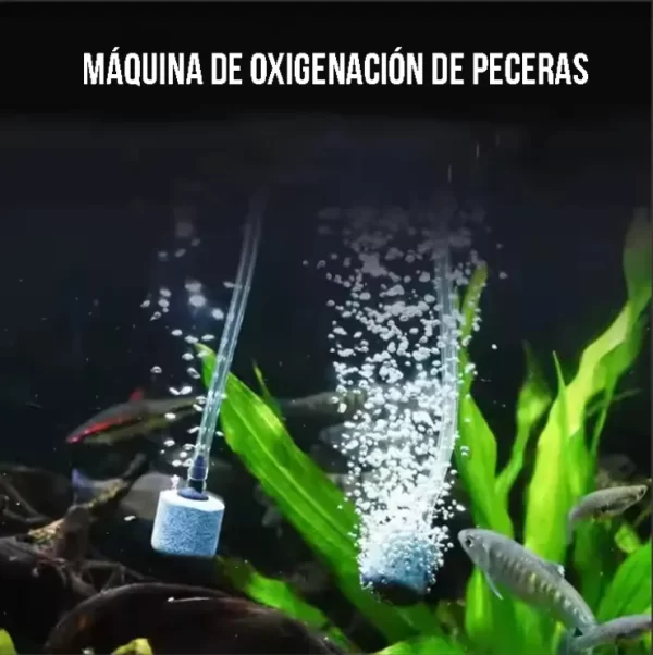 mini bomba de oxígeno para pecera/acuario portátil usb 5v