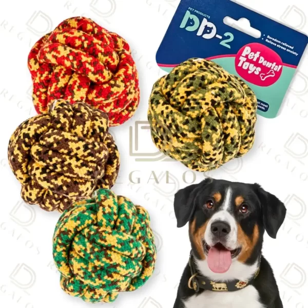 pelota con cuerda trenzada camuflada para perros prod 00034 1